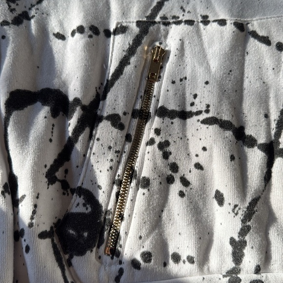 Aviator Nation - Rare Artist Collection Splatter & Spray Paint Ninja Hoodie - Picture 2 of 6